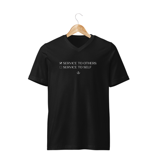 I Choose Service to Others - Unisex VNeck T-shirt