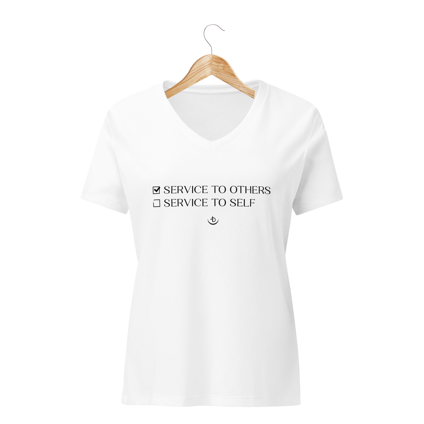 I Choose Service to Others - Women’s relaxed V-Neck